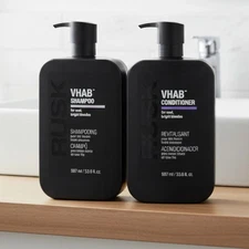 Rusk VHAB Shampoo & Conditioner Duo for Cool, Bright Blondes 33.8 oz 2piece