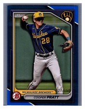 2024 Bowman Draft #BD-84 Cooper Pratt Blue Border #/150