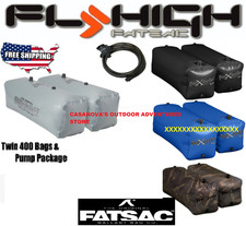 FATSAC V-DRIVE SACS  TSUNAMI SUPA PUMP WAKEBOARD WAKESURF BALLAST PACKAGE SALE 