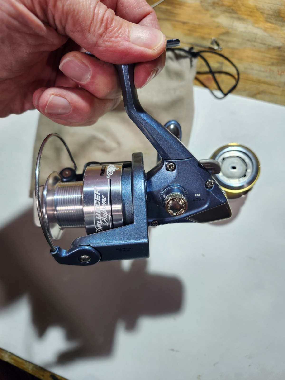 Pflueger Supreme Spinning Reel 10 Bearing PS35FD
