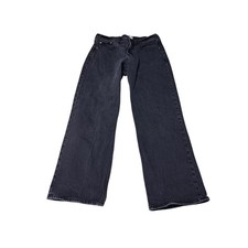 Abercrombie Fitch The Baggy Low Rise Jeans Dark Wash Size 32X28 Curve Love