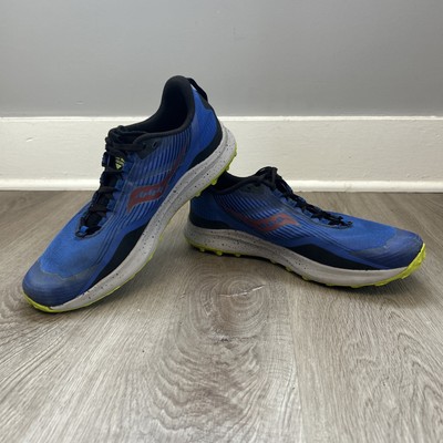 Saucony Peregrine 12 Mens 10 Blue Trail Running Shoes  display picture 3