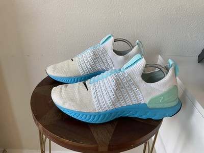 Size 10.5 - Nike React Phantom Run Flyknit 2 Glacier Blue