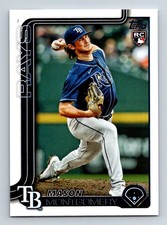 #369 Mason Montgomery 2025 Topps BASE ^ RC Rays