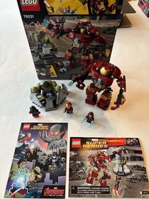 LEGO Marvel Super Heroes-Lot of 5: 76031-76050-76047-76014-76029-COMPLETE-Retire