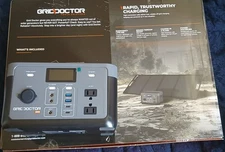 Grid Doctor 300 Solar Generator System for Off- Grid Power with Solar Panel