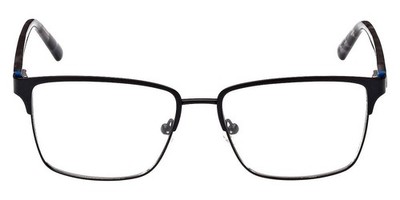 Guess GU50070 002 Matte Black Metal Eyeglasses Optical Frame 54-16-145 GU 50070