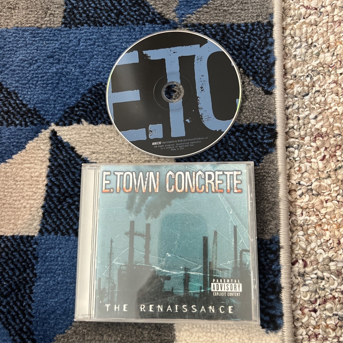 E.Town Concrete - The Renaissance (PA) (2003 CD) alternative rap