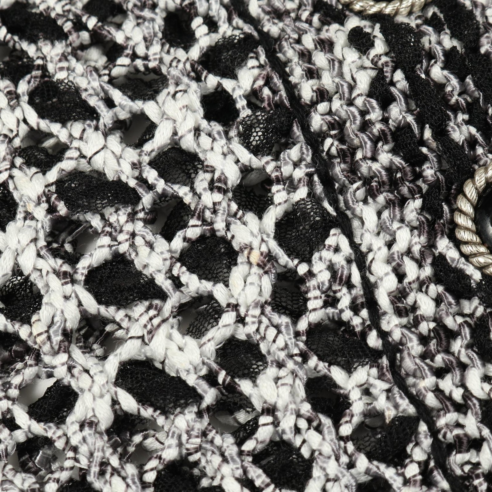 CHANEL COCO Mark Button See-through Cardigan #36 … - image 9