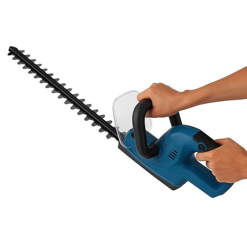 TAGLIASIEPI A BATTERIA PROFESSIONALE 1500W 4AH LAMA 22" 55CM 20mm Con 2 BATTERIE - Immagine 3 di 4