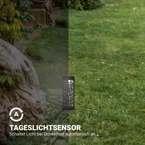 LED Solar Stecklampe 2-8er Leuchte 28 cm Lampen Lichter Garten Erdspieß Terrasse - Bild 3 von 32
