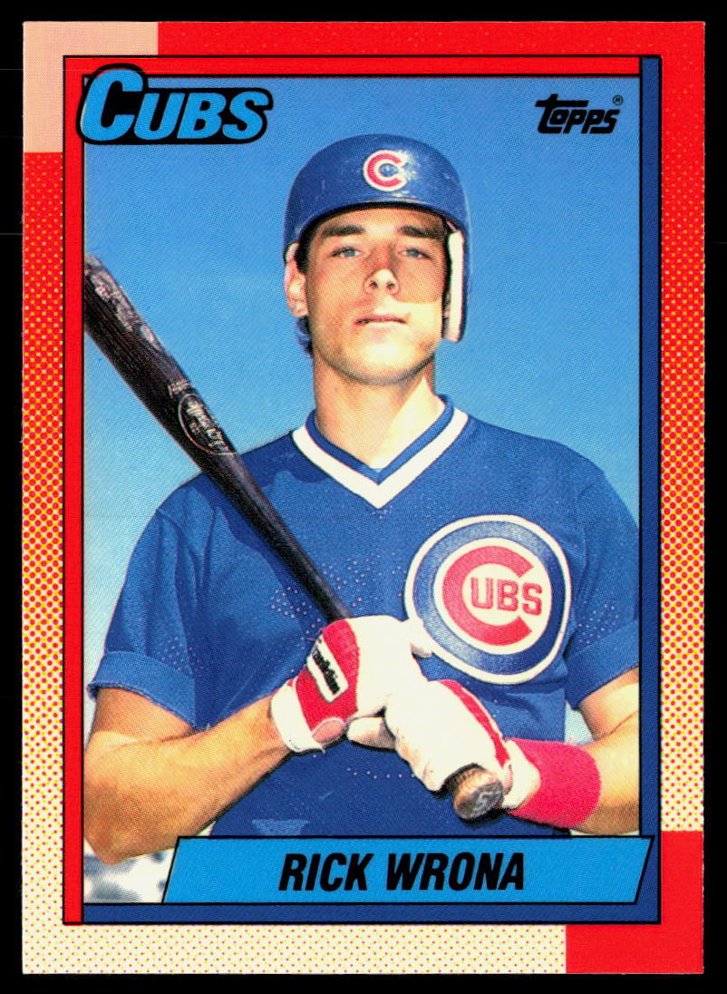 Rick Wrona 1990 Topps Tiffany #187