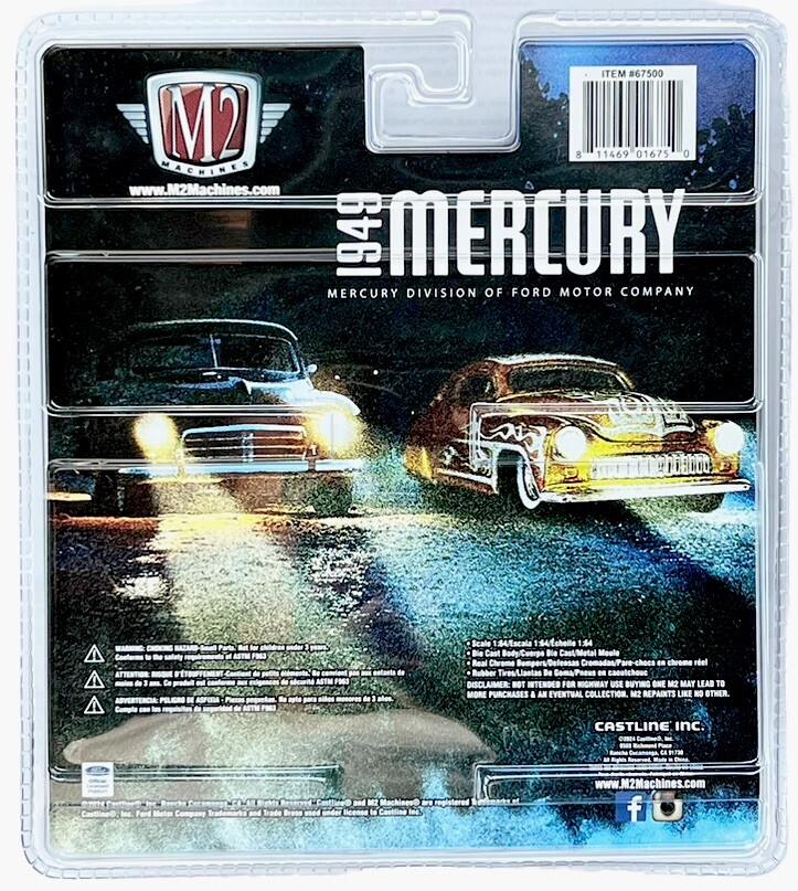 1949 Mercury ミニカー M2 Machines 65711511-4a9e-4dc9-9387-