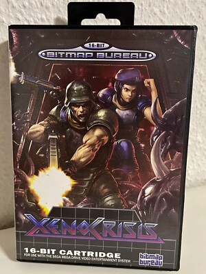 Xeno Crisis   EU BLACK BOX   SEGA   Mega Drive   Genesis   2019   Bitmap Bureau