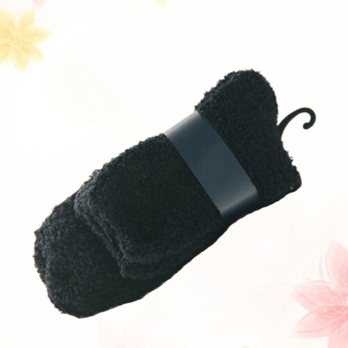 3 Pairs Thickened Warm Socks Adult Slipper Fuzzy Stocking for Men Man