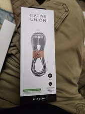 Native Union Belt Cable  (1.2M) Zebra USB-C T...