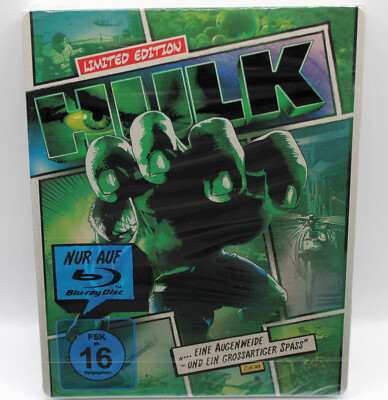 NEU Hulk Limited Reel Heroes Blu-ray Steelbook Edition deutsch