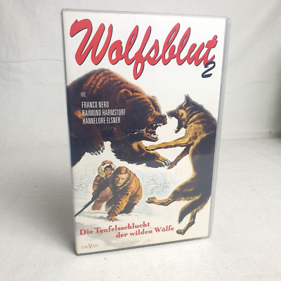 Wolfsblut 2: Die Teufelsschlucht der wilden Wölfe - VHS Video Kassette Film
