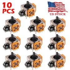 10Pack Analog Stick Joystick Replacement Parts for PS2 PS3 Xbox360 New