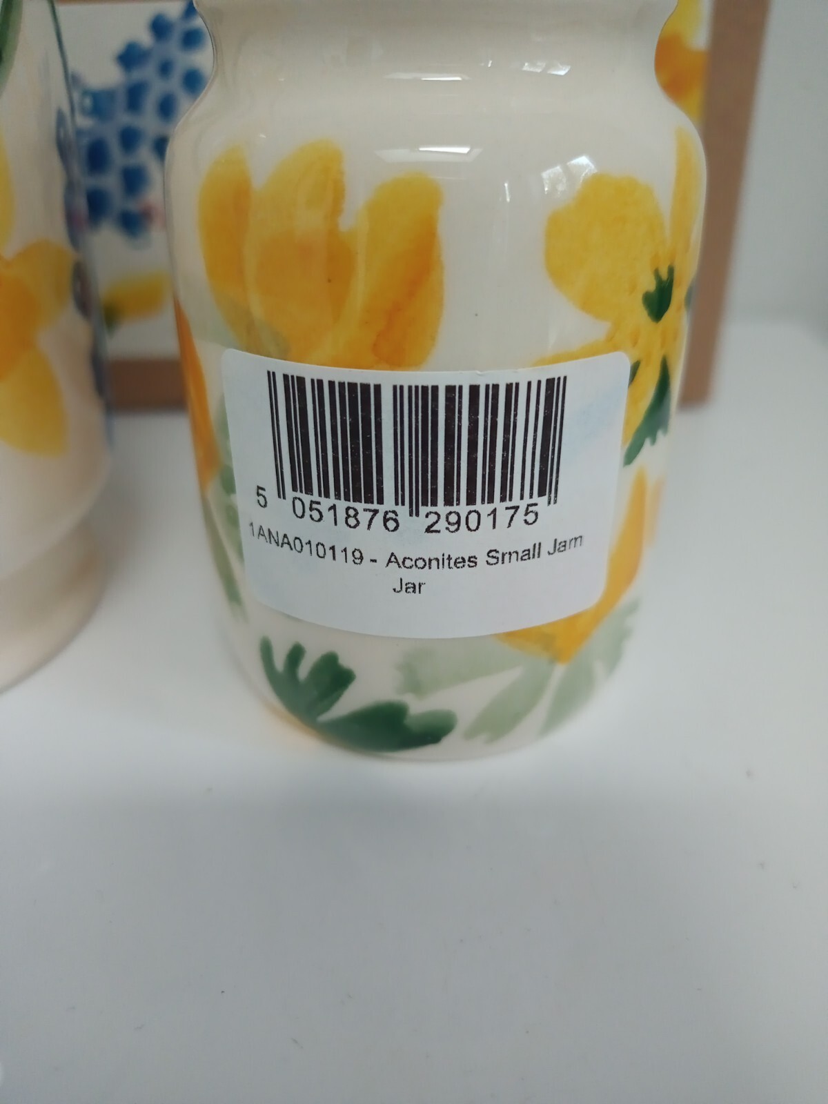 Emma Bridgewater Little Daffodils Jam Jars Medium and Small. New Boxed
