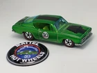 2018 Hot Wheels 50th Anniversary Redline '67 Hemi Barracuda Green w/Button #5/5