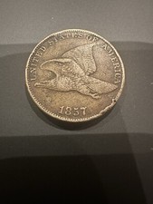 1857 Flying Eagle 1  Cent Coin 