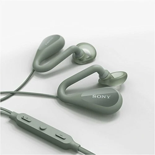 Sony STH40D Dual Listening Open Ear Stereo Headset for Smartphone Green NEW