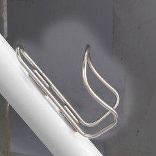 Raw Color Titanium Tube Ultra Light Water Bottle Cage With Free M5 Ti Bolts