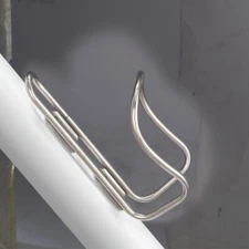 Raw Color Titanium Tube Ultra Light Water Bottle Cage With Free M5 Ti Bolts