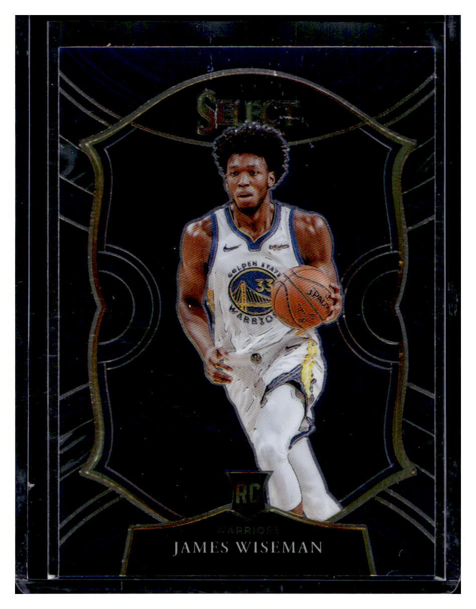 2020 Panini Select #62 James Wiseman Concourse Blue Retail RC