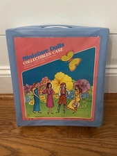 Vintage 80’s Kenner Glamour Gals Dazzle Doll Storage Carrying Case Blue Rare