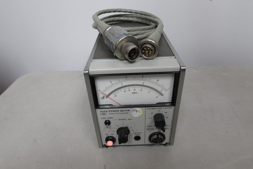 Agilent HP 478A POWER METER, CABLE & POWER SENSOR | eBay