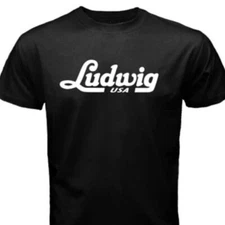 Ludwig Drums Cymbals Men's Black T-Shirt