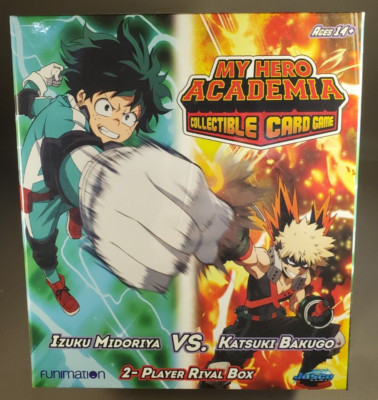 My Hero Academia Collectible Card Game: Isuku VS Bakugo 2 Player Rival Box