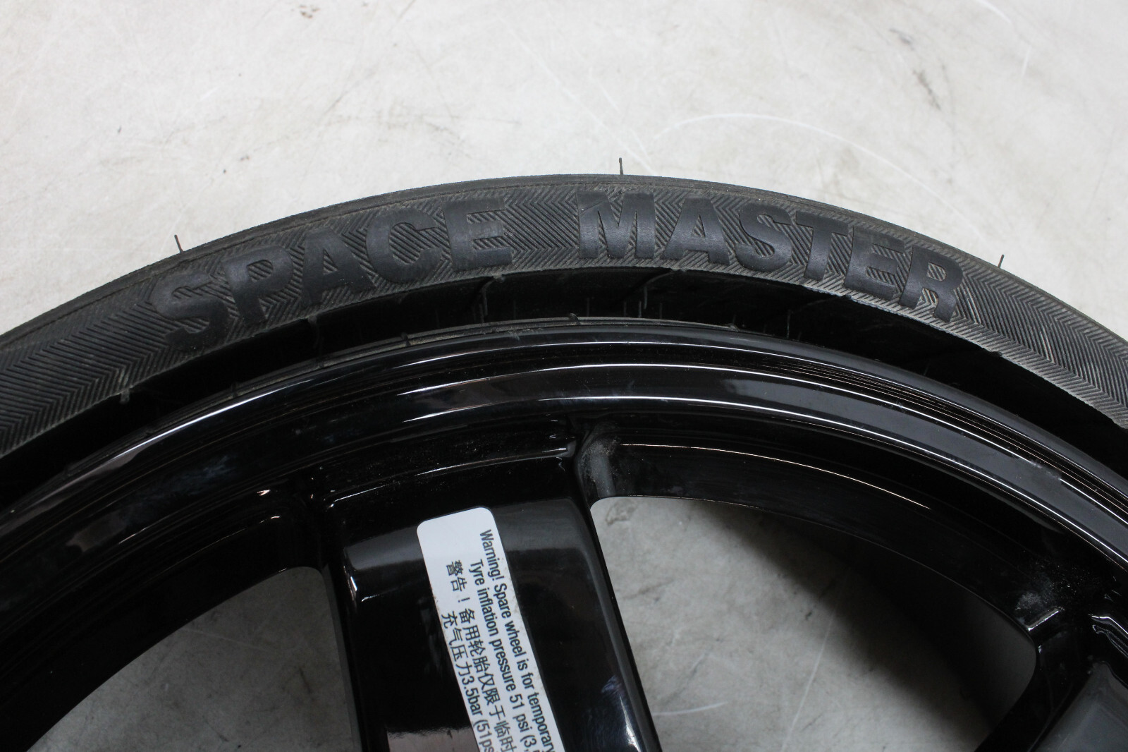 2022 MASERATI LEVANTE MODENA SPARE TIRE WHEEL 156118580 OEM 20 21 22 23 24