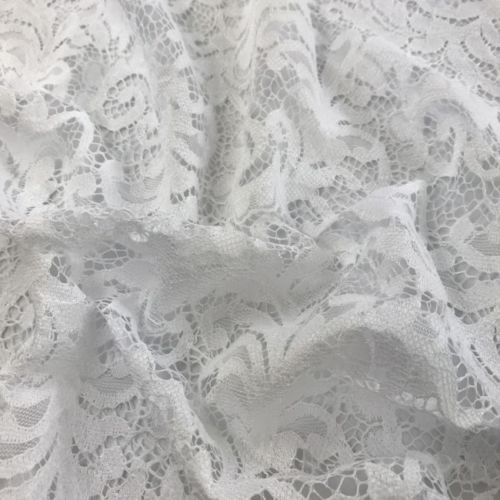Premium Quality Soft Rachel Corded Lace Fabric 60" Wide Wedding Dresses Summer - Picture 4 of 22