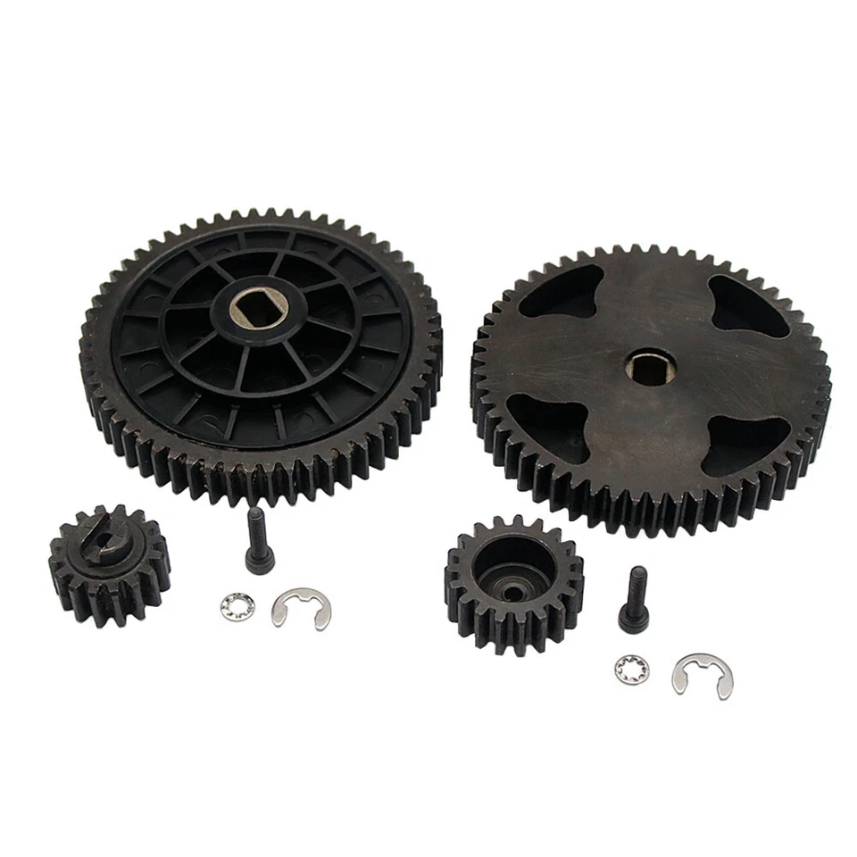 58Z 16Z 55Z 19Z Stahl-Spitzräder für RC 1/5 HPI Rovan King Motor Baja 5B 5T 5SC - Bild 4 von 4