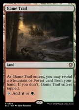 Game Trail 0306 Non Foil Rare Bloomburrow Commander MTG NM
