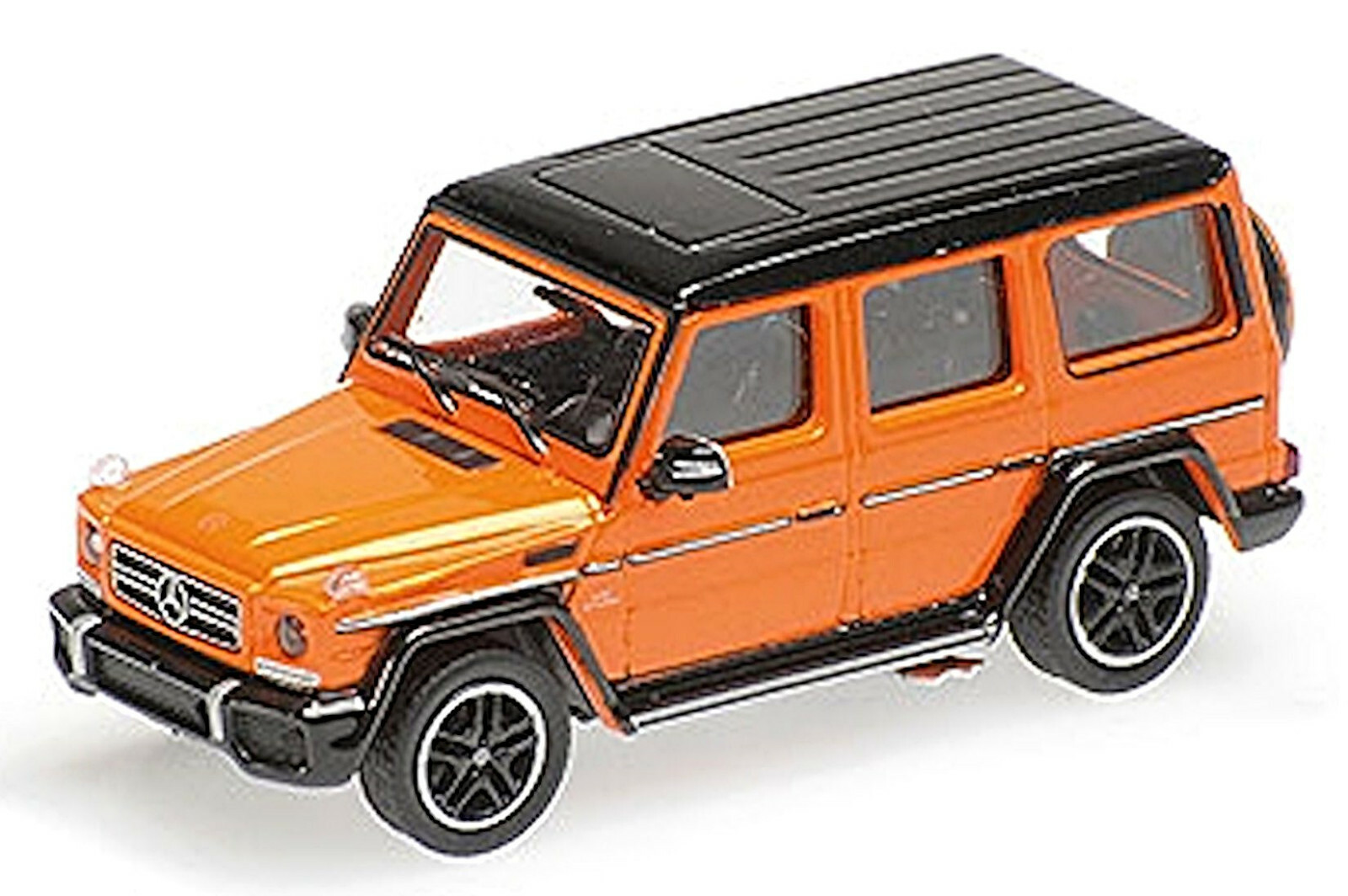 Mercedes AMG G 65 G-Class 2015 Orange Metallic 1:87 Minichamps
