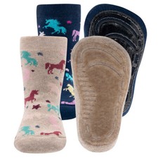 EWERS Stoppersocken ABS 2er Pack Einhorn Tier...