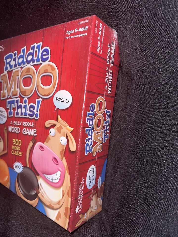 Brand New Learning Resources Riddle Moo This! A Sole riddle Word Game - Image 4 of 4