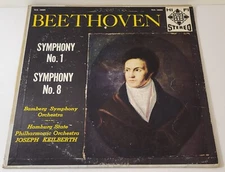 Beethoven Symphony No 1 & No 8 Vinyl LP Telefunken TCS18004 Stereo hifi