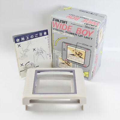 Gameboy WIDE BOY Boxed Sunsoft Magnifier 1434 gb | eBay