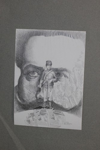 Kiril Nedyalkov (1940-2023) Pencil painting Socialist Realism signed - Picture 3 of 6