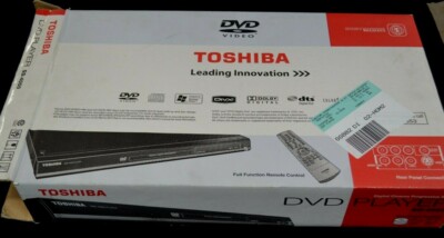Toshiba SD-4000KU2 DVD/CD Player Tested. No Remote. Digital Cinema Progressive