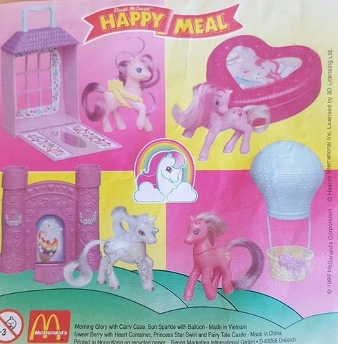 Rare Retro BNIP McDonalds Happy Meal Toy 1999 MY LITTLE PONY Jigsaw G2 Hasbro - Picture 12 of 12