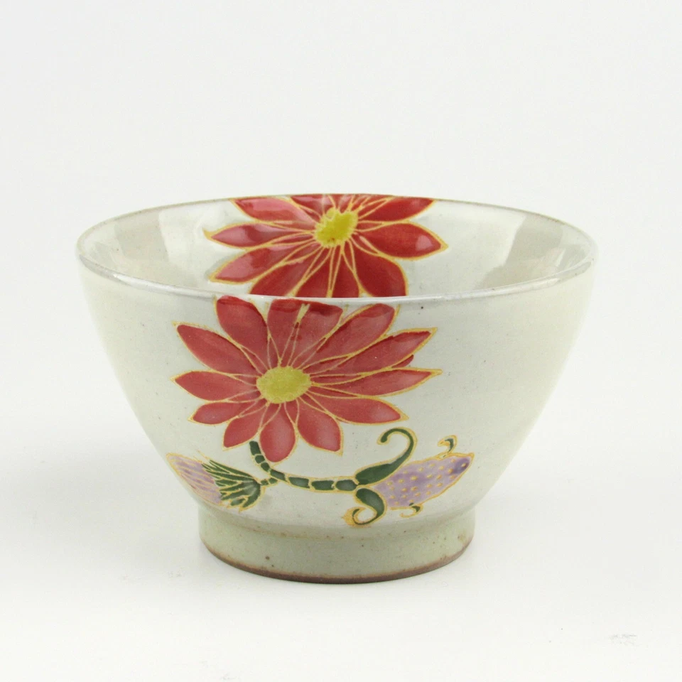 Taza de té japonesa hecha a mano crisantemo Arita artículos Foto 4 de 4