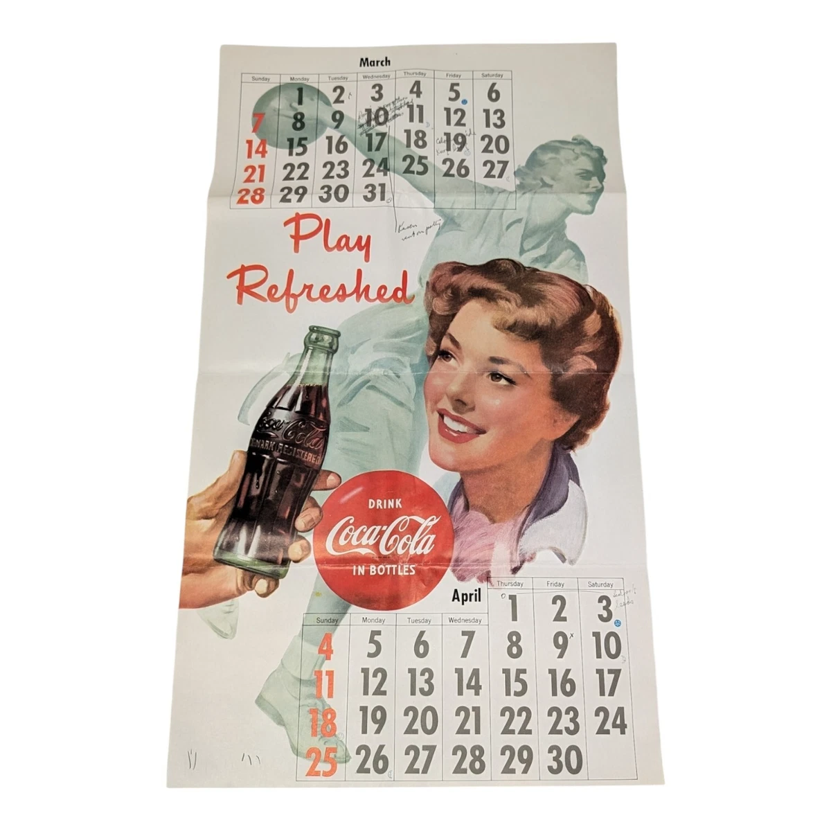 Coca-Cola Calendars for sale | eBay
