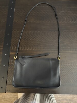 Vintage Coach Bonni Cashin Black Convertable Clutch/Crossbody