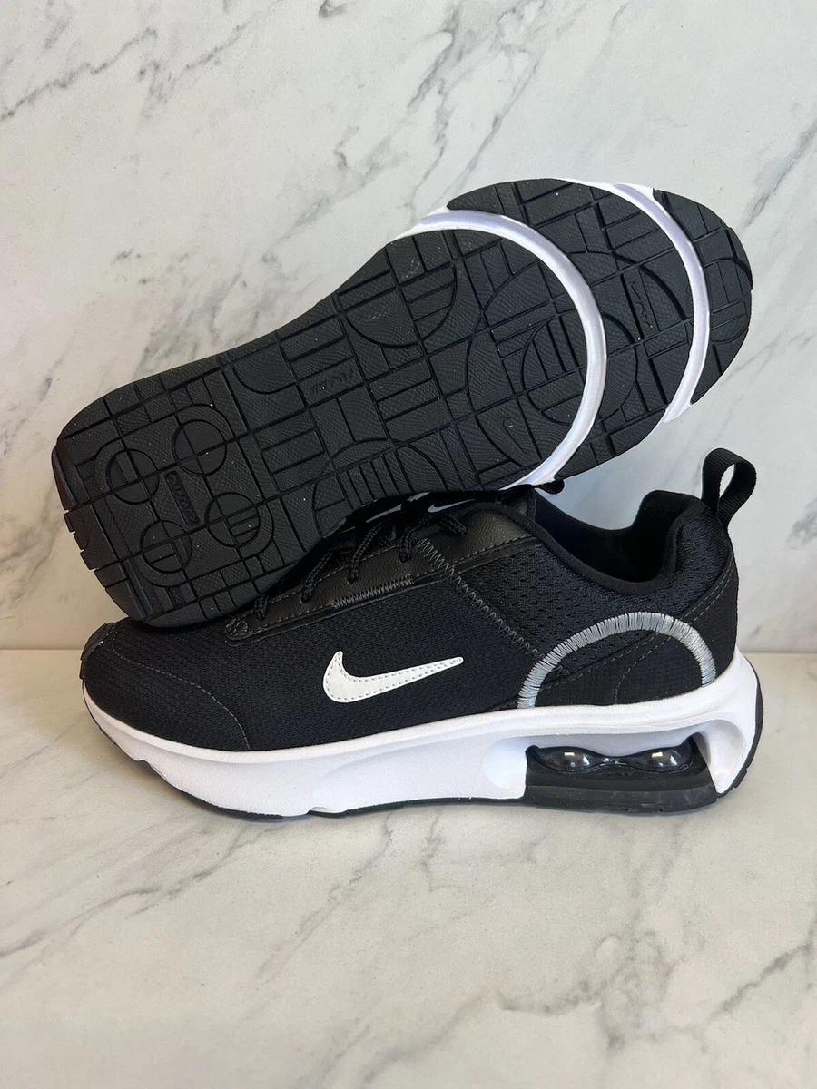 NIKE INTRLK 75 Air Max Womens Size 7 DH0874 003 Black White NEW